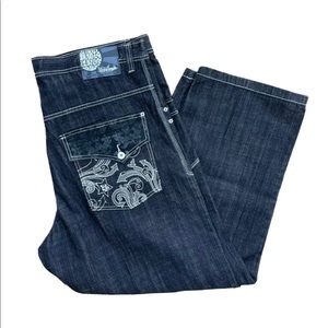 Rare Mens 5ive Jungle & Co Jeans hip hop sz 44x30